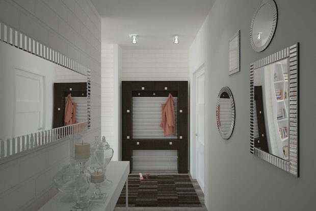 Фото из портфолио Квартира-студия – фотографии дизайна интерьеров на INMYROOM