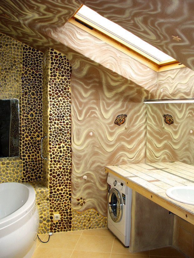 Фото из портфолио Пентхаус "Африканское бунгало" – фотографии дизайна интерьеров на INMYROOM