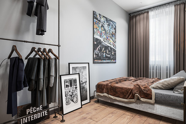 Фото из портфолио Квартира 42 кв. м. в старом доме, в скандинавском стиле с элементами лофт на Белорусской. – фотографии дизайна интерьеров на INMYROOM