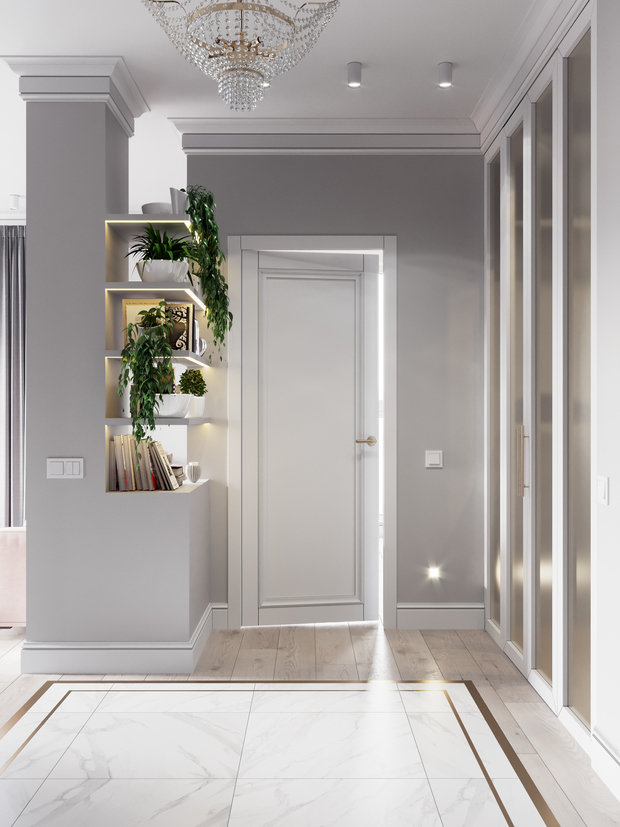 Фото из портфолио Роза в саду – фотографии дизайна интерьеров на INMYROOM