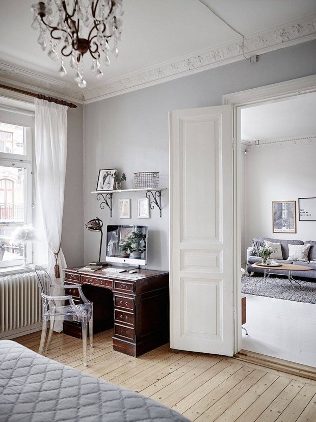 Фото из портфолио Светлая Шведская квартира – фотографии дизайна интерьеров на INMYROOM