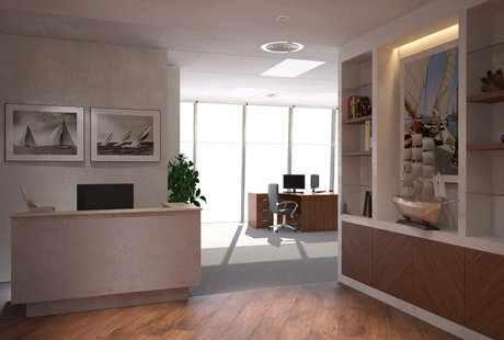 Офис. Ресепшн.