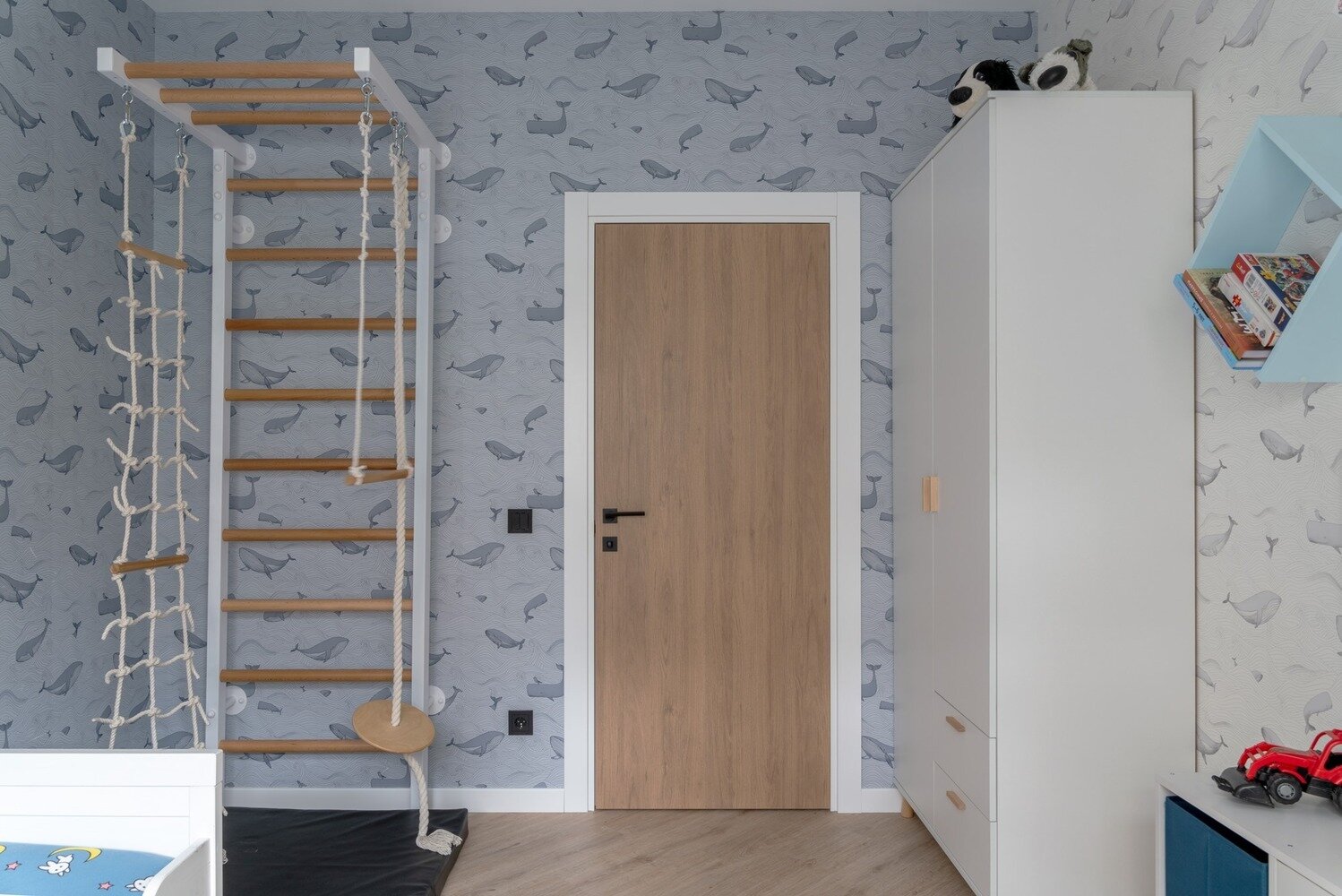 Фотография: Детская в стиле Современный, Скандинавский, Квартира, Проект недели, Москва, Монолитный дом, 3 комнаты, 40-60 метров, Алиса Кащеева – фото на INMYROOM Фотография: Детская в стиле Современный, Скандинавский, Квартира, Проект недели, Москва, Монолитный дом, 3 комнаты, 40-60 метров, Алиса Кащеева – фото на INMYROOM