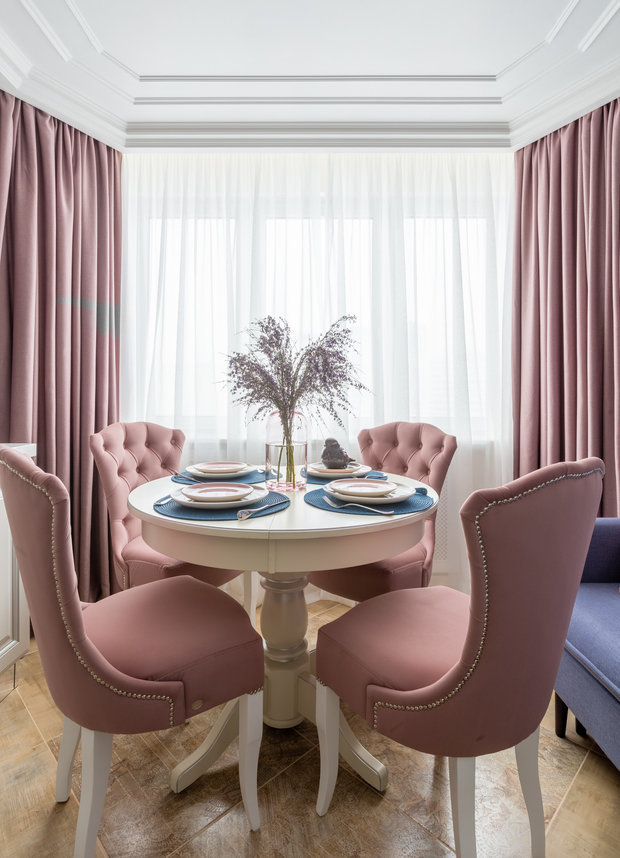 Фотография: Кухня и столовая в стиле Классический, Современный, Квартира, Проект недели, Москва, 3 комнаты, 60-90 метров, Анастасия Бондарева, Bond Design – фото на INMYROOM