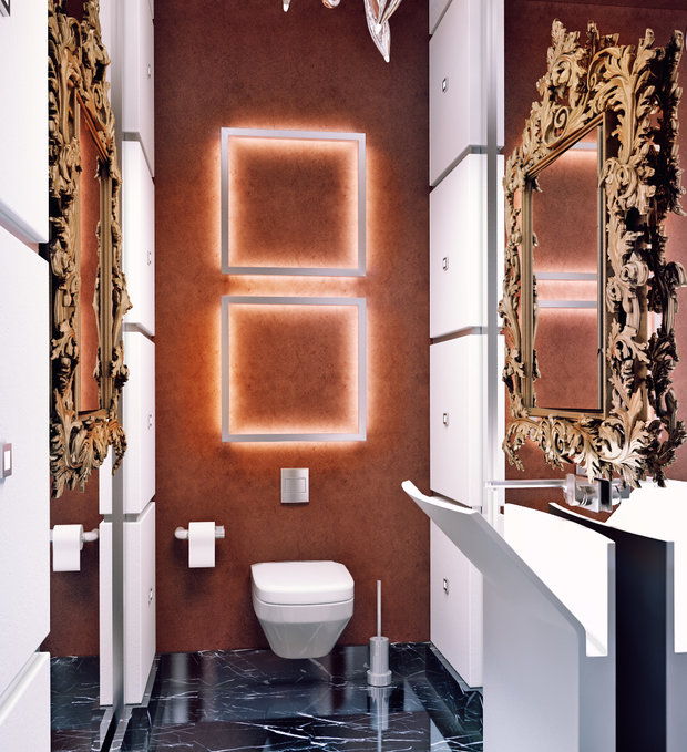 Фото из портфолио Частный бассейный комплекс. 300 м2. - Вариант 2 – фотографии дизайна интерьеров на INMYROOM