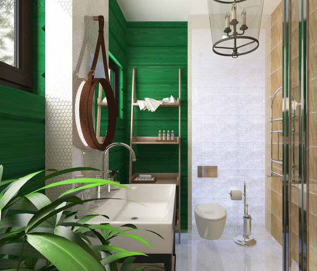 Фотография: Ванная в стиле Прованс и Кантри – фото на INMYROOM