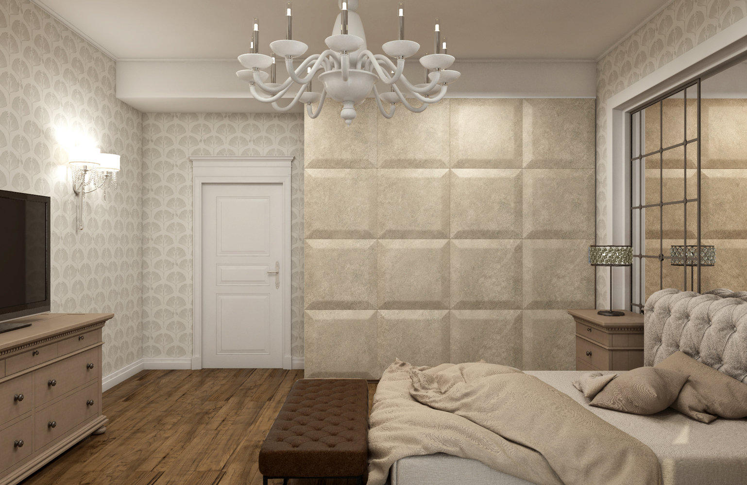 Фотография: Спальня в стиле Прованс и Кантри, Классический, Современный, Квартира, Проект недели, Москва, Сталинка, Марина Бочарова, 4 и больше, Более 90 метров – фото на INMYROOM Фотография: Спальня в стиле Прованс и Кантри, Классический, Современный, Квартира, Проект недели, Москва, Сталинка, Марина Бочарова, 4 и больше, Более 90 метров – фото на INMYROOM