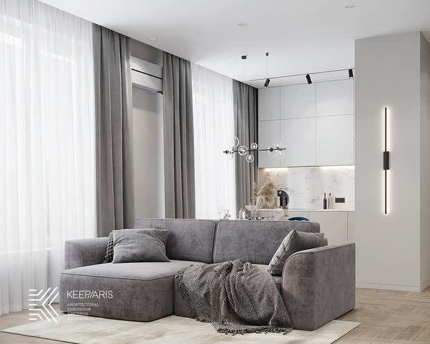 Фото из портфолио ЖК Ривер парк – фотографии дизайна интерьеров на INMYROOM