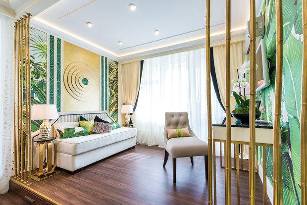 Фото из портфолио ЗОЛОТЫЕ ДЖУНГЛИ – фотографии дизайна интерьеров на INMYROOM