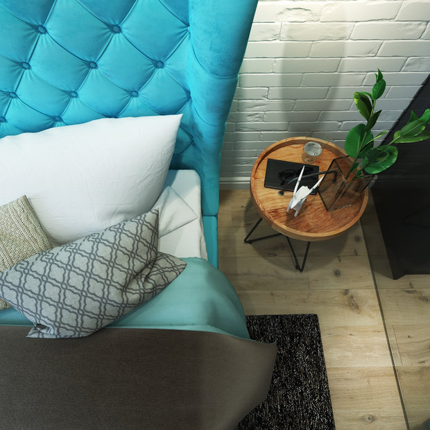 Фото из портфолио Спальня Лофт – фотографии дизайна интерьеров на INMYROOM