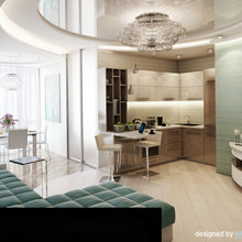 Фото из портфолио Студия, 46 м.кв. – фотографии дизайна интерьеров на INMYROOM