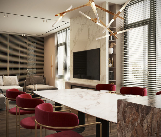 Фото из портфолио Таунхаус для большой семьи – фотографии дизайна интерьеров на INMYROOM