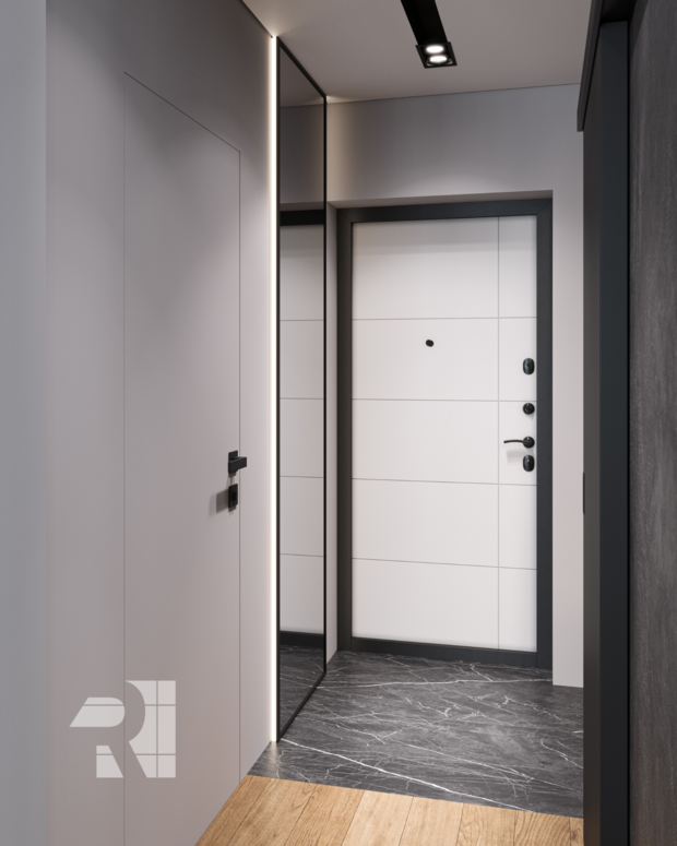 Фото из портфолио Евродвушка в современном стиле – фотографии дизайна интерьеров на INMYROOM