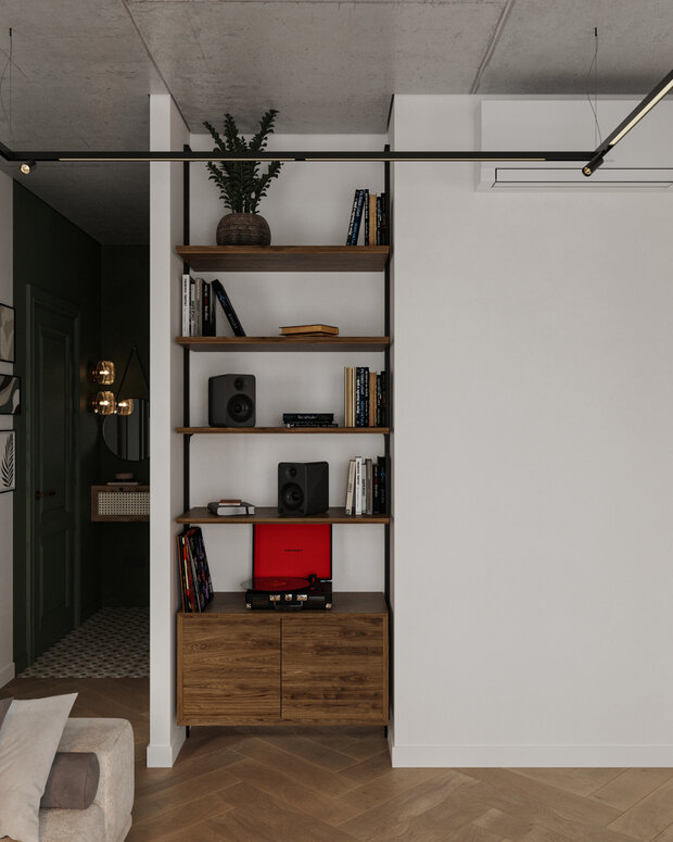 Фотография: Гостиная в стиле Современный, Эклектика, Винтажный, Проект дня – фото на INMYROOM