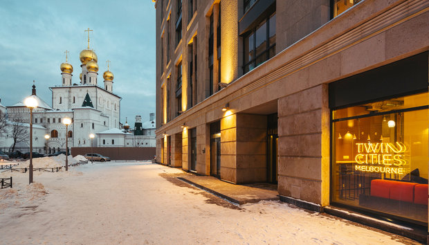 Фото из портфолио Хостел Twin Cities – фотографии дизайна интерьеров на INMYROOM