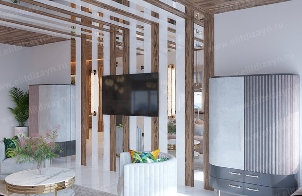 Фото из портфолио Нежная неоклассика – фотографии дизайна интерьеров на INMYROOM