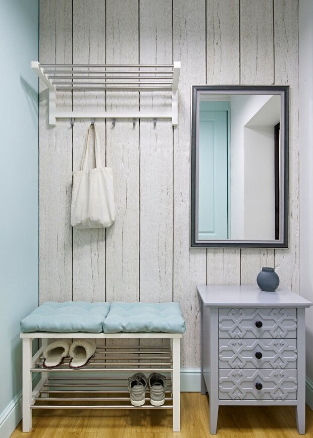 Фотография: Прихожая в стиле Прованс и Кантри, Скандинавский, Современный, Эклектика, Дом, Проект недели, Дача, Дом и дача, Челябинск, 4 и больше, Более 90 метров, Ольга Собко – фото на INMYROOM