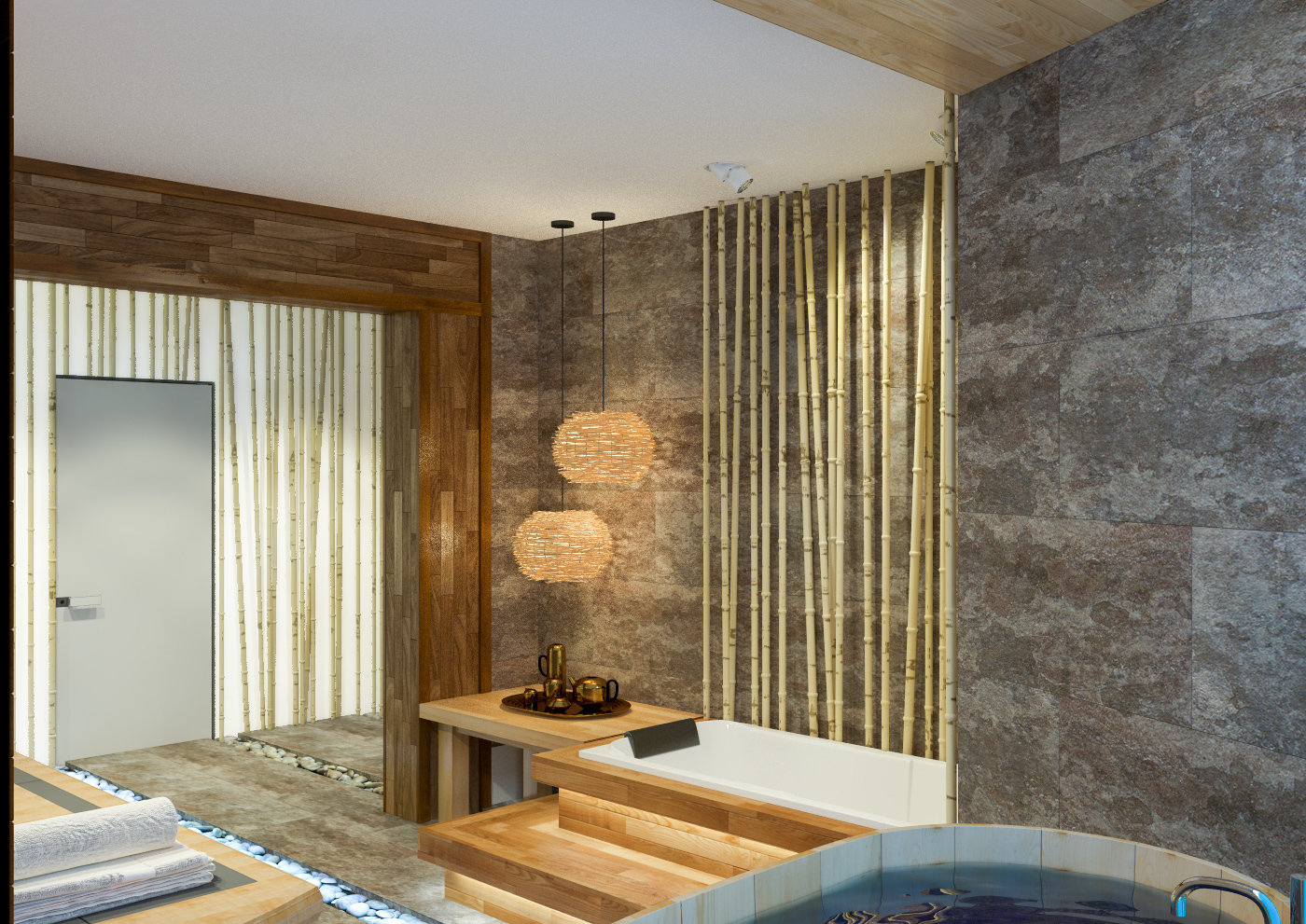 Фото из портфолио Дизайн банного комплекса – фотографии дизайна интерьеров на INMYROOM Фото из портфолио Дизайн банного комплекса – фотографии дизайна интерьеров на INMYROOM