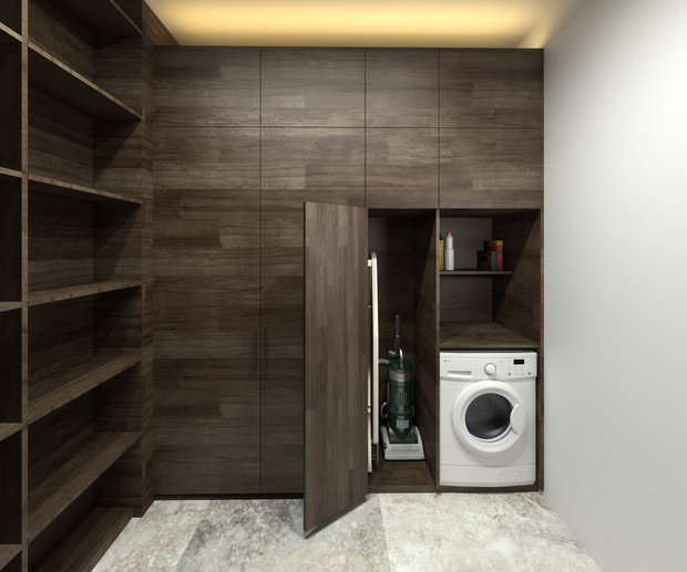 Фото из портфолио Проект загородного дома 310 кв.м. в поселке Подмосковные вечера – фотографии дизайна интерьеров на INMYROOM