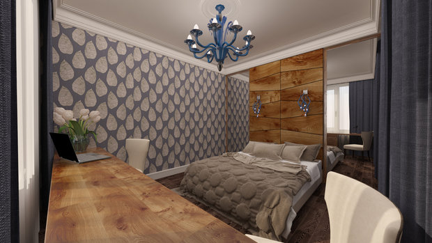 Фото из портфолио Квартира в ЖК "Микрогород в Лесу" – фотографии дизайна интерьеров на INMYROOM