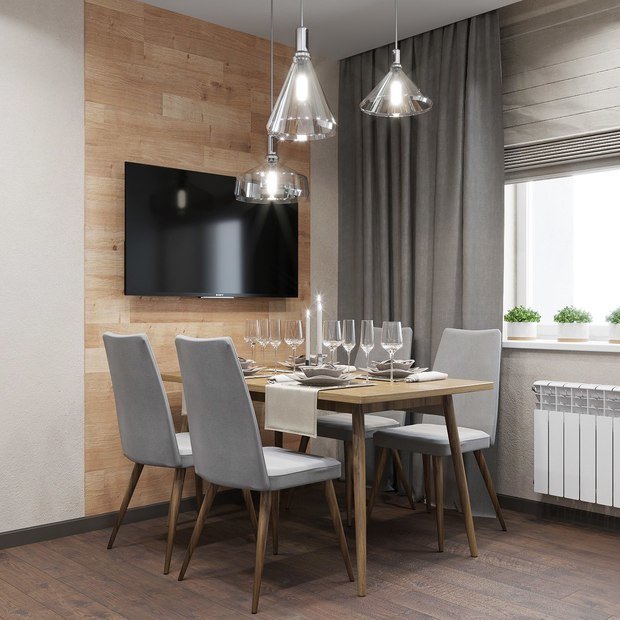 Фото из портфолио 2к.кв. на ул. Мира (60 кв.м) – фотографии дизайна интерьеров на INMYROOM