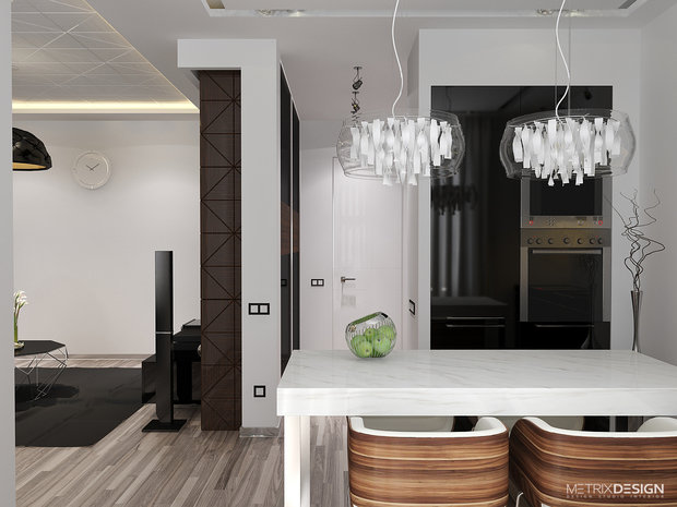 Фото из портфолио Квартира - студия 49 м/кв – фотографии дизайна интерьеров на INMYROOM
