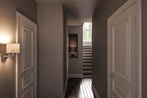 Фотография: Прихожая в стиле Прованс и Кантри, Классический, Проект недели, Дом и дача, Московская область, Таунхаус, Дмитрий Коротецкий, Виктория Коротецкая, Lab21Studio, дуплекс – фото на INMYROOM