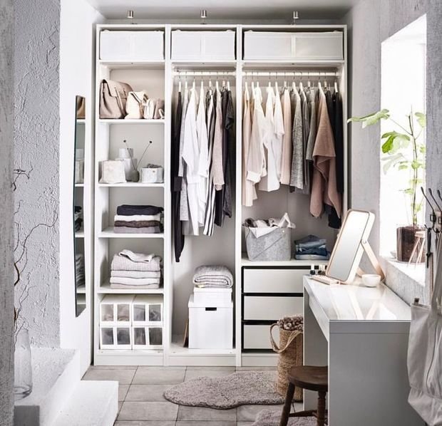 Фотография: Гардеробная в стиле Скандинавский, Гид, ИКЕА – фото на INMYROOM