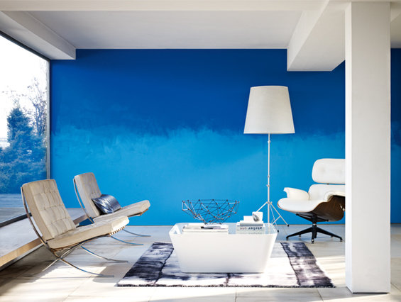 Фотография: Гостиная в стиле Минимализм, Декор интерьера, Дизайн интерьера, Цвет в интерьере, Dulux, ColourFutures, Akzonobel, Краски – фото на INMYROOM