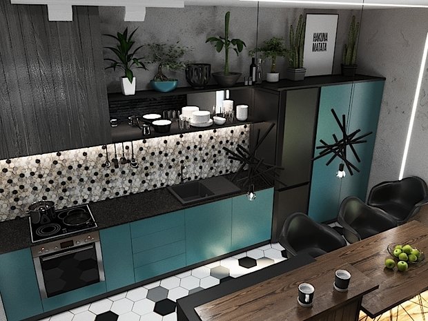 Фото из портфолио Дом стиле LOFT – фотографии дизайна интерьеров на INMYROOM