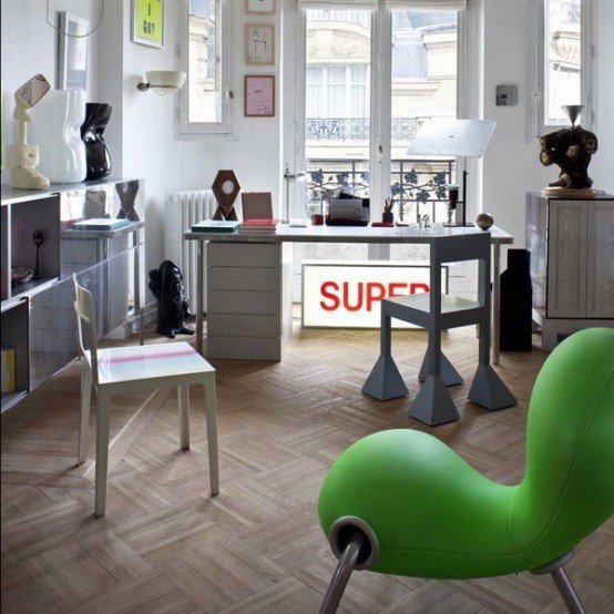 Фотография: Офис в стиле Современный, Эклектика – фото на INMYROOM