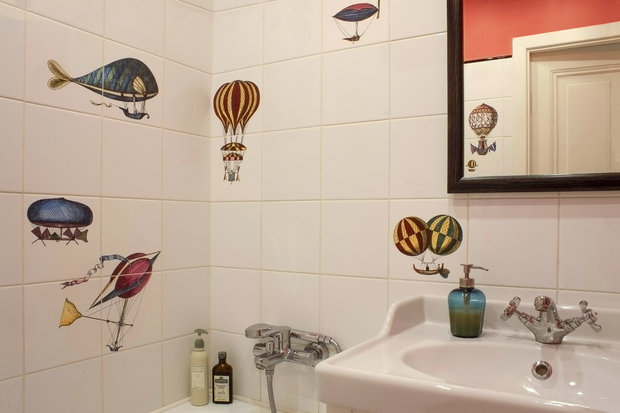 Фотография: Ванная в стиле Скандинавский, Квартира, Проект недели, Москва, Екатерина Чистова – фото на INMYROOM