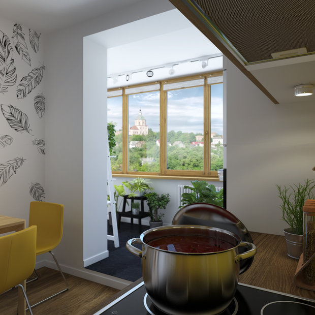 Фото из портфолио Очень старый проект) – фотографии дизайна интерьеров на INMYROOM