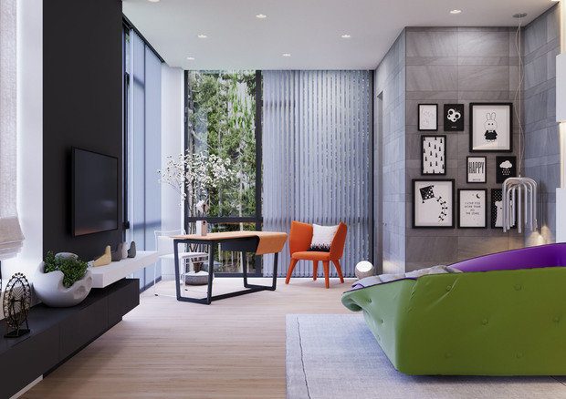 Фотография: Кабинет в стиле Современный, Дом, Проект дня, Московская область, Шамсудин Керимов, Эксклюзивные проекты, Никольская слобода – фото на INMYROOM