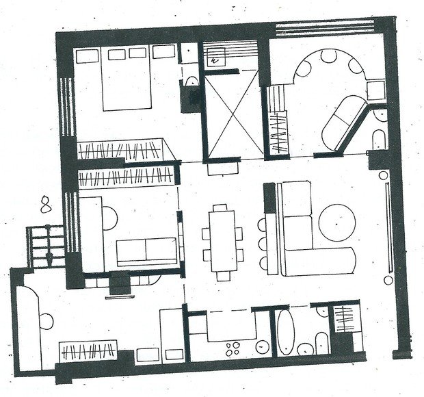 Фото из портфолио Мои перепланировки – фотографии дизайна интерьеров на INMYROOM