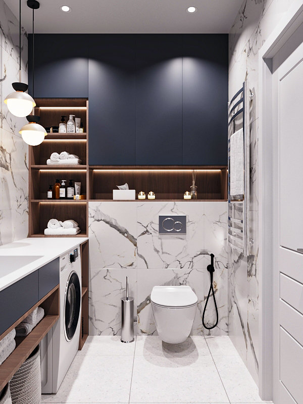 Фото из портфолио Санузел – фотографии дизайна интерьеров на INMYROOM