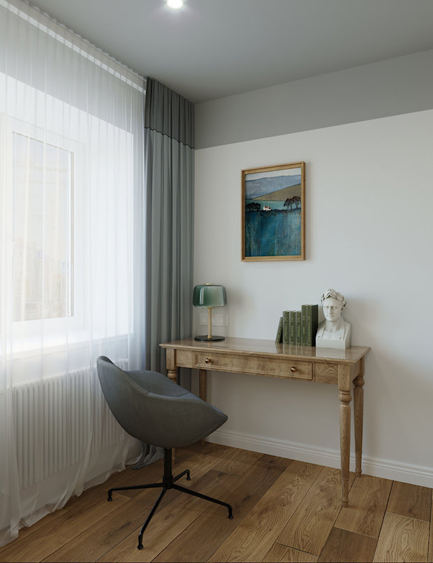 Фото из портфолио Дизайн однокомнатной квартиры – фотографии дизайна интерьеров на INMYROOM