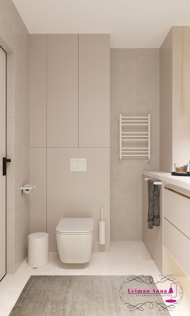Фото из портфолио Санузел – фотографии дизайна интерьеров на INMYROOM