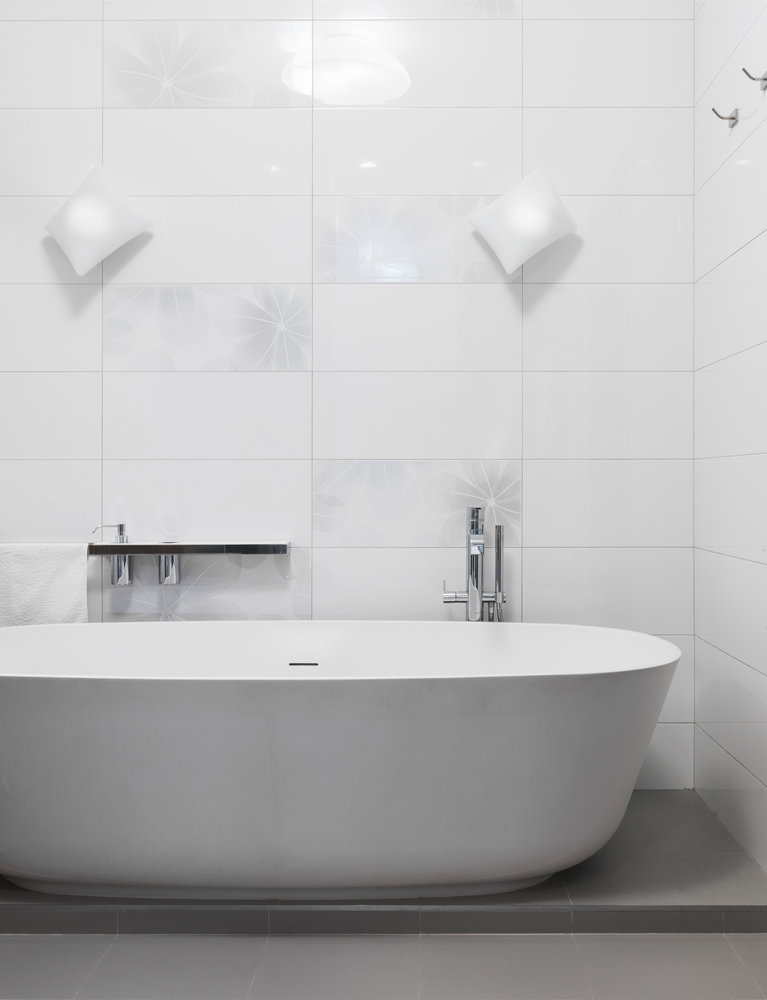 Фотография: Ванная в стиле Минимализм, Квартира, Проект дня, Михаил Новинский, Кирпичный дом, 3 комнаты, 60-90 метров, Патриаршие пруды – фото на INMYROOM