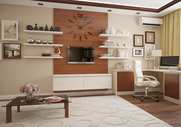 Фото из портфолио Элегантная функциональность – фотографии дизайна интерьеров на INMYROOM