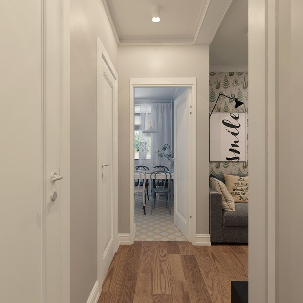 Фото из портфолио BAKULEVA FLAT – фотографии дизайна интерьеров на INMYROOM