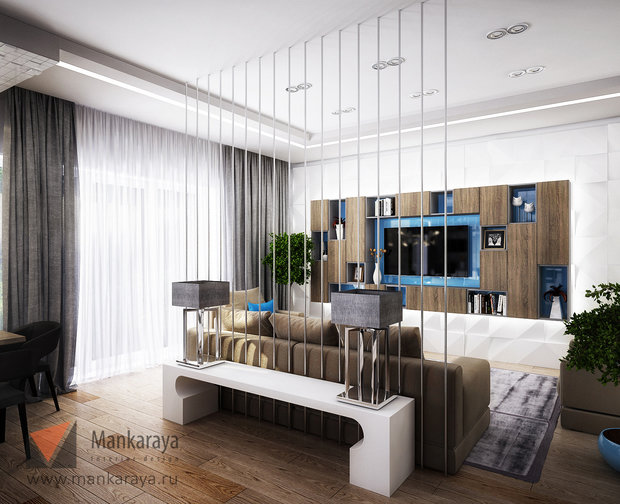 Фото из портфолио Новорижское шоссе – фотографии дизайна интерьеров на INMYROOM