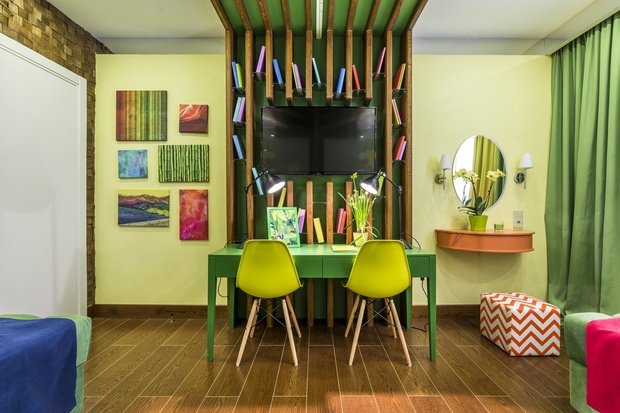 Фото из портфолио Солнечные джунгли – фотографии дизайна интерьеров на INMYROOM