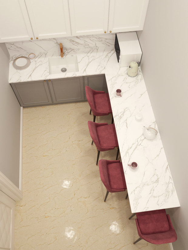 Фото из портфолио Салон красоты, г.Москва – фотографии дизайна интерьеров на INMYROOM