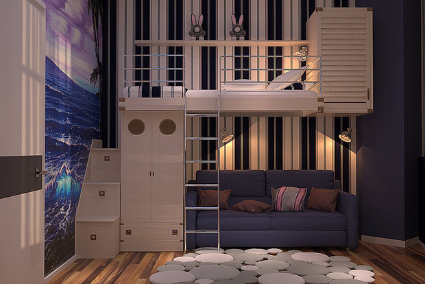 Фото из портфолио детские – фотографии дизайна интерьеров на INMYROOM