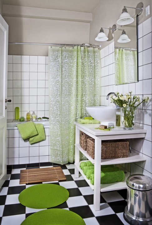 Фотография: Ванная в стиле Прованс и Кантри, Классический, Современный, Декор интерьера, DIY, Дом, Системы хранения – фото на INMYROOM