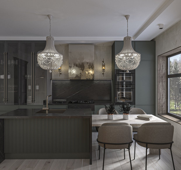 Фото из портфолио Двухкомнатная квартира в современном стиле – фотографии дизайна интерьеров на INMYROOM