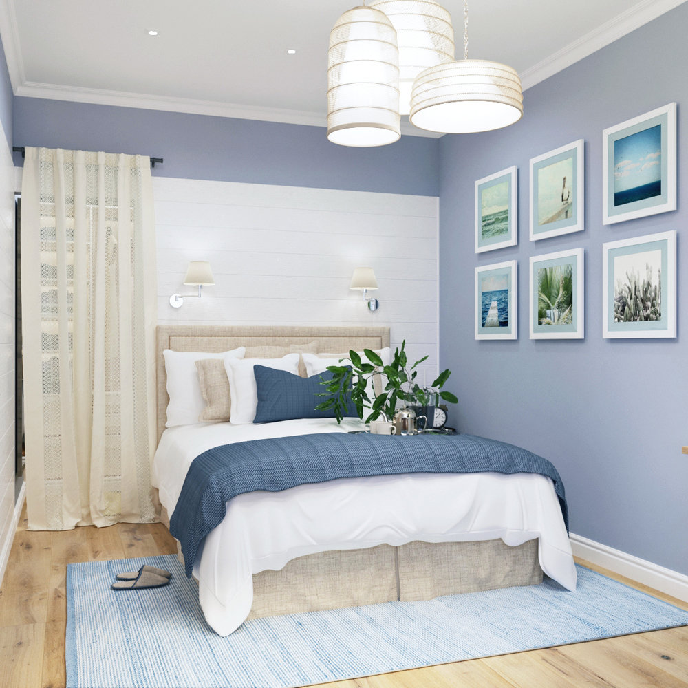 Фотография: Спальня в стиле Прованс и Кантри, Дом, Проект недели, Дом и дача, Новосибирск, Таунхаус, Кирпичный дом, 4 и больше, 60-90 метров, Полина Степанова – фото на INMYROOM