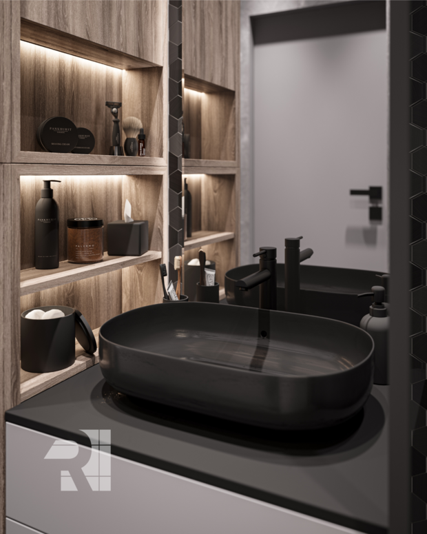 Фото из портфолио Евродвушка в современном стиле – фотографии дизайна интерьеров на INMYROOM