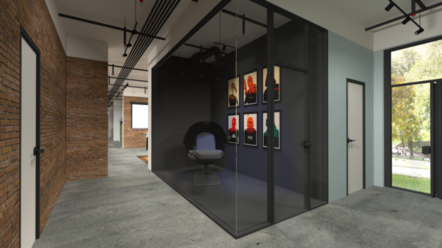 Фото из портфолио Офис для IT компании в Риге – фотографии дизайна интерьеров на INMYROOM